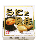 うにと貝柱缶